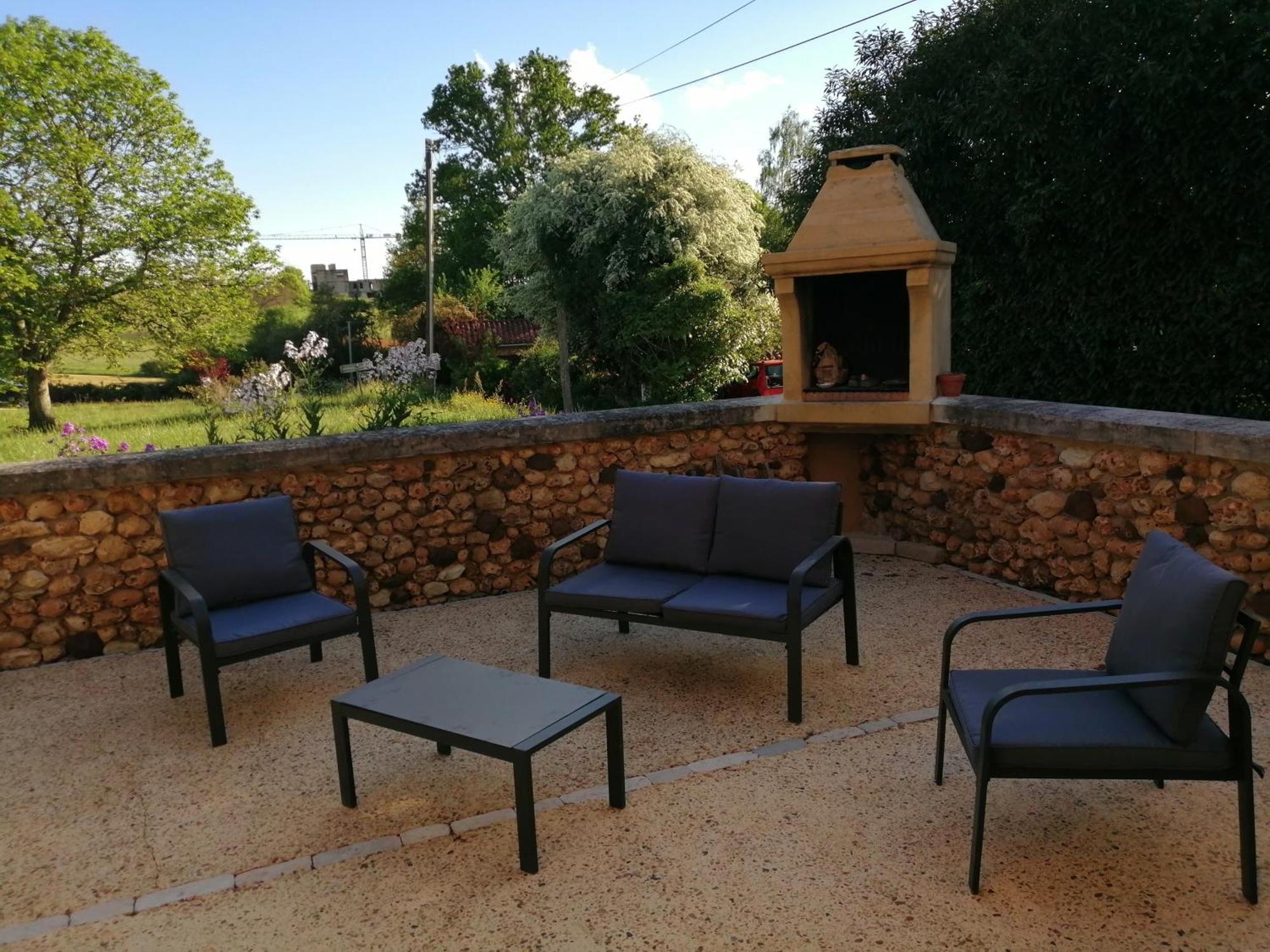 Gite Les Mareillauds - Piscine Salon Quarto foto